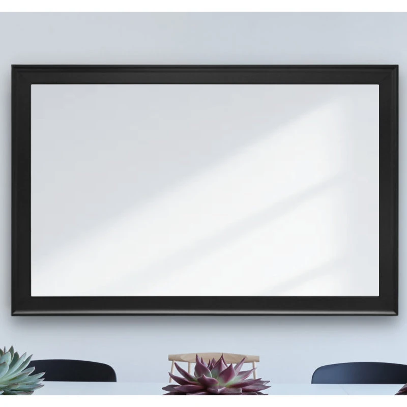 FrameMyMirror Morgan Framed Wall Mirror, Black, 36"x48" 11 FrameMyMirror Morgan Framed Wall Mirror, Black, 36"x48" - Image 9