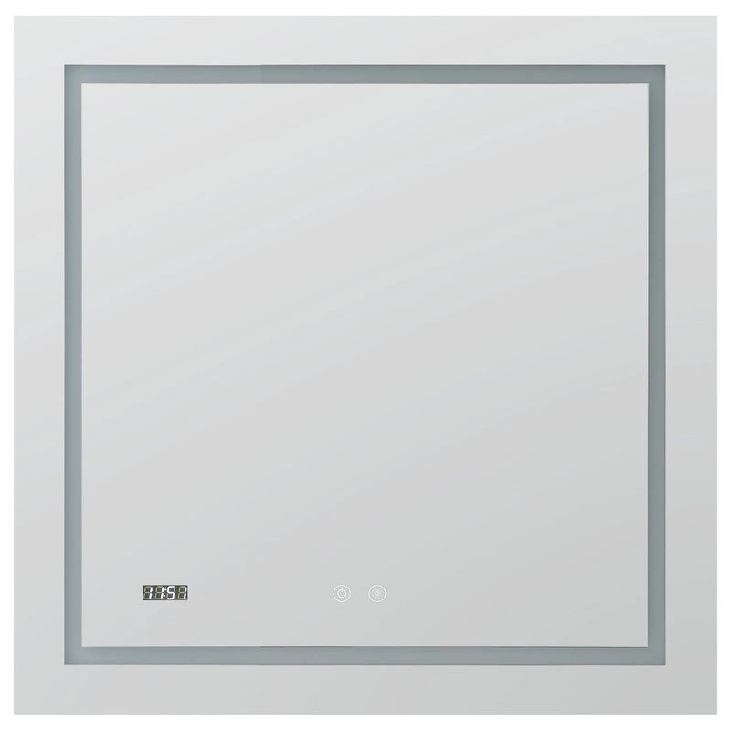 AQUADOM Daytona LED Lighted Bathroom Fog Free Dimmable Mirror 40"x30"x1" 7 AQUADOM Daytona LED Lighted Bathroom Fog Free Dimmable Mirror 40"x30"x1" - Image 5