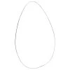 Mirrorize Canada 24"x36" Frameless Teardrop Wall Mirror