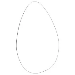 Mirrorize Canada 24"x36" Frameless Teardrop Wall Mirror