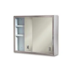 Rangaire Contempora 24"x19 1/4" Surface Mount Stainless Medicine Cabinet