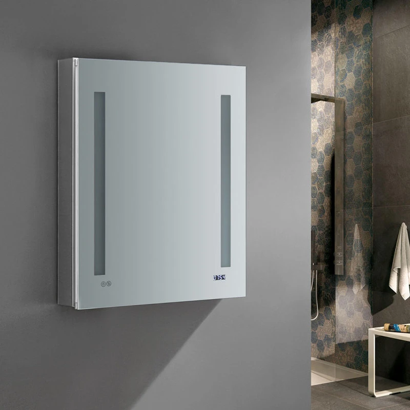Fresca Tiempo Bathroom Medicine Cabinet With LED Lighting And Defogger, 24"x30" 5 Fresca Tiempo Bathroom Medicine Cabinet With LED Lighting And Defogger, 24"x30" - Image 3