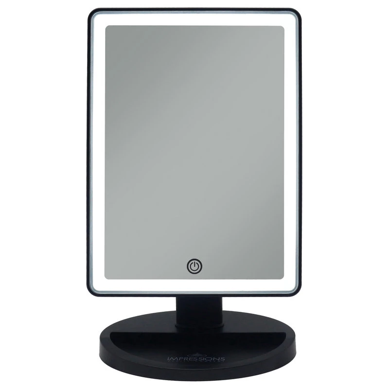 Impressions Vanity Company Touch Infinity Makeup Mirror, Black 4 Impressions Vanity Company Touch Infinity Makeup Mirror, Black - Image 2