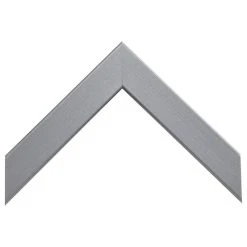 FrameMyMirror Ellis Framed Wall Mirror, Satin Nickel, 28"x36" -Laural Home Shop 86a1101403ebb426 1813 w800 h800 b1 p0