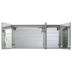 AQUADOM Signature Royale LED Medicine Cabinet Defogger 60''x30"x5" 19 AQUADOM Signature Royale LED Medicine Cabinet Defogger 60''x30"x5" -Laural Home Shop 86c12407000602e7 0939 w800 h800 b1 p0