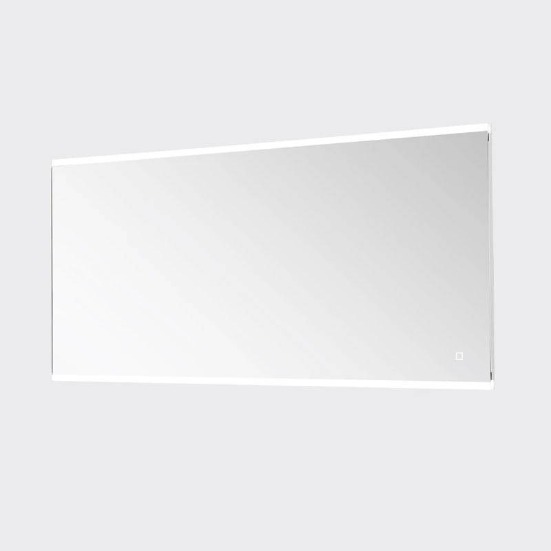 Ove Decors Caro LED 60 X 28 In. Mirror In White And Aluminum Finish 12 Ove Decors Caro LED 60 X 28 In. Mirror In White And Aluminum Finish - Image 10