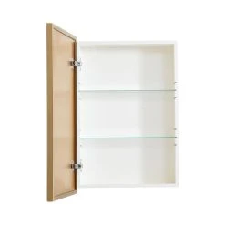 Elegant Furniture & Lighting Metal Mirror Medicine Cabinet 20"x28", Brass Finish 16 Elegant Furniture & Lighting Metal Mirror Medicine Cabinet 20"x28", Brass Finish -Laural Home Shop 87c103330ec5b04d 7254 w800 h800 b1 p0