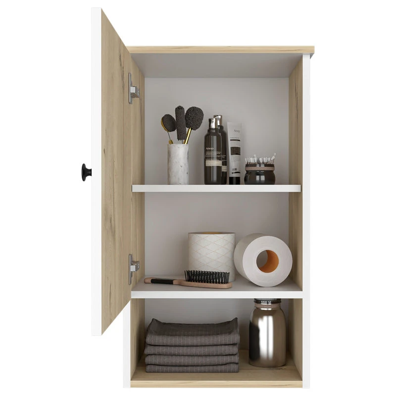 DEPOT ESHOP LLC Arya Medicine Cabinet, Light Oak, White 9 DEPOT ESHOP LLC Arya Medicine Cabinet, Light Oak, White - Image 7