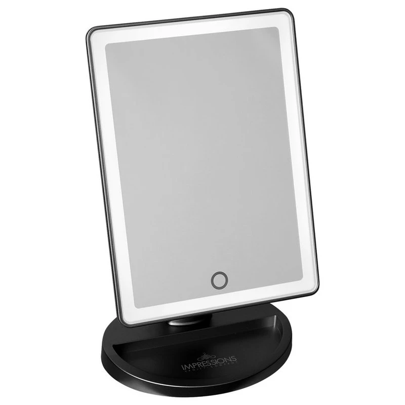 Impressions Vanity Company Touch Infinity Makeup Mirror, Black 3 Impressions Vanity Company Touch Infinity Makeup Mirror, Black