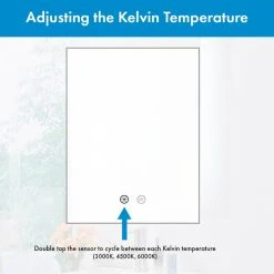 Ketcham Medicine Cabinets/Fred Silver & Company Luminous Dimmable LED Mirror With Defogger, 60"x36"x1.75" 12 Ketcham Medicine Cabinets/Fred Silver & Company Luminous Dimmable LED Mirror With Defogger, 60"x36"x1.75" -Laural Home Shop 88618f430140af72 6997 w800 h800 b0 p0