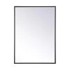 Elegant Furniture & Lighting Metal Mirror Medicine Cabinet 20"x28", Black Finish 2 Elegant Furniture & Lighting Metal Mirror Medicine Cabinet 20"x28", Black Finish -Laural Home Shop 88b14a9c0ec5b048 3741 w800 h800 b1 p0