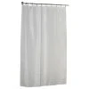 Carnation Home Fashions Extra Long (84'') Polyester Shower Curtain Liner In White 2 Carnation Home Fashions Extra Long (84'') Polyester Shower Curtain Liner In White -Laural Home Shop 89110ca00720c8b2 2478 w800 h800 b1 p0