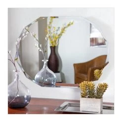 Decor Wonderland Diamond Bathroom Mirror -Laural Home Shop 8931dfd20317b132 0098 w800 h800 b1 p0