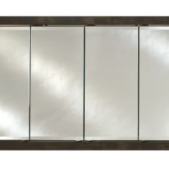 Afina Corporation Afina Signature 4 Door Medicine Cabinet, Stainless, 63"x36"