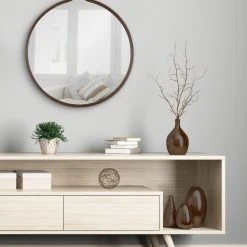 Uniek Yitro Metal Framed Wall Mirror, Antique Bronze 23.5x28.5 -Laural Home Shop 89d1f3780ffe1a35 0379 w800 h800 b0 p0