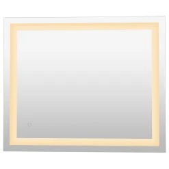 JONATHAN Y Remy Anti-Fog Front/Back-lit Bathroom Vanity Mirror, Touch Control, Height: 36" -Laural Home Shop 89f1784e0372a323 8724 w800 h800 b1 p0