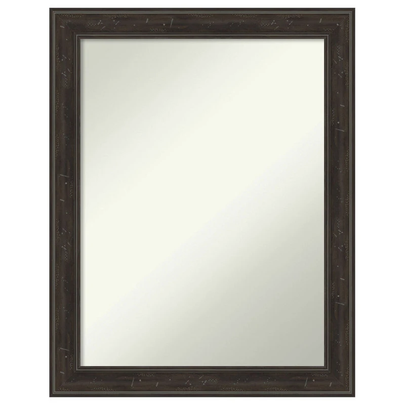 Amanti Art Shipwreck Greywash Narrow Non-Beveled Bathroom Wall Mirror - 22 X 28 In. 3 Amanti Art Shipwreck Greywash Narrow Non-Beveled Bathroom Wall Mirror - 22 X 28 In.