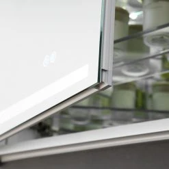 Fresca Spazio Bathroom Medicine Cabinet With LED Lighting And Defogger, 30"x36" -Laural Home Shop 8a51a4470f08f61f 1157 w800 h800 b0 p0