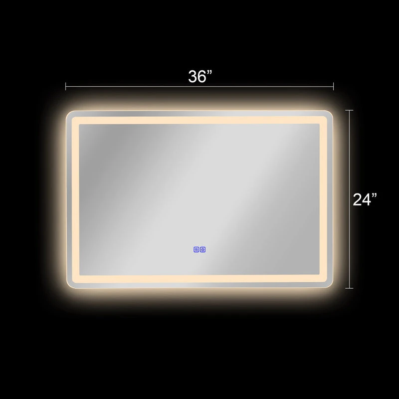 CHLOE Lighting, Inc. CHLOE Lighting SPECULO Back Lit LED Mirror 4000K, Warm White, 36" 14 CHLOE Lighting, Inc. CHLOE Lighting SPECULO Back Lit LED Mirror 4000K, Warm White, 36" - Image 12