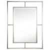 James Martin Vanities Boston 30" Rectangular Mirror Vanities, Brushed Nickel