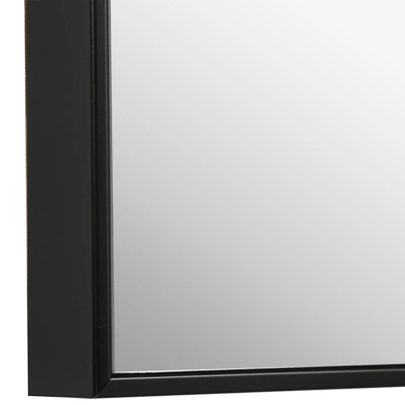 FIND Thin Frame Minimalist Mirror, Black 7 FIND Thin Frame Minimalist Mirror, Black - Image 5