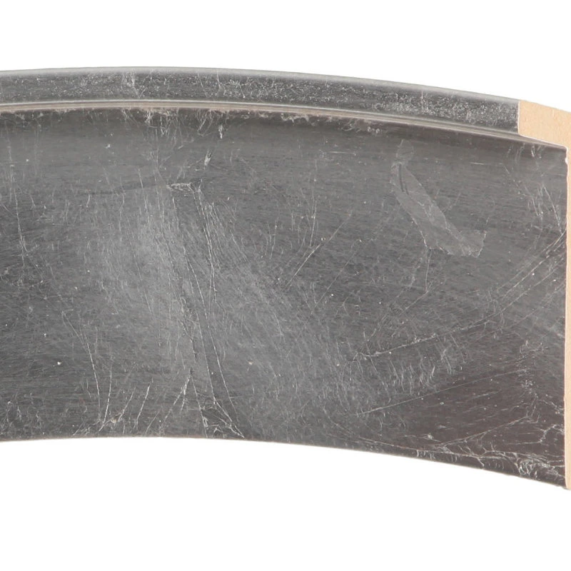 OVALCREST By The Oval And Round Mirror Store Medina Framed Oval Mirror, Silver Leaf Brown, 13"x17" 7 OVALCREST By The Oval And Round Mirror Store Medina Framed Oval Mirror, Silver Leaf Brown, 13"x17" - Image 5