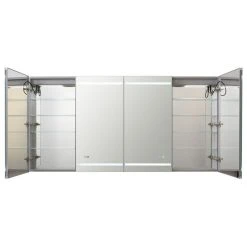 AUADOM AQUADOM Signature Royale LED Medicine Cabinet Defogger 72''x36"x5" -Laural Home Shop 8de1dc1c0ec94400 0094 w800 h800 b1 p0