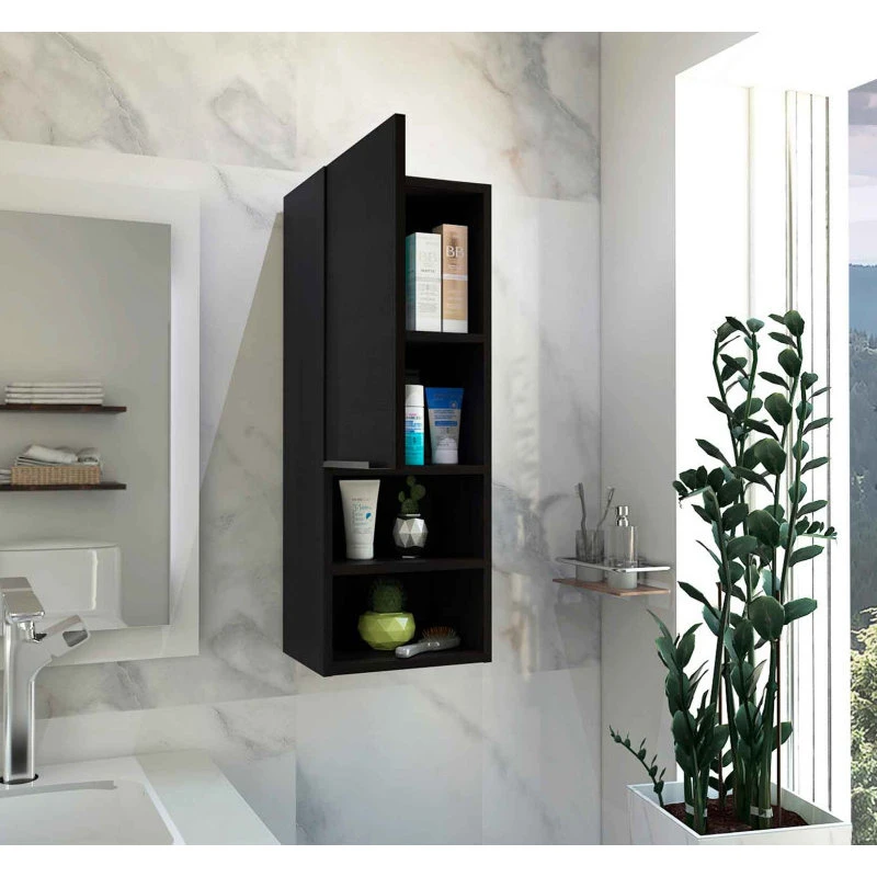 FM FURNITURE Milwaukee Medicine Cabinet, Black Wengue 6 FM FURNITURE Milwaukee Medicine Cabinet, Black Wengue - Image 4