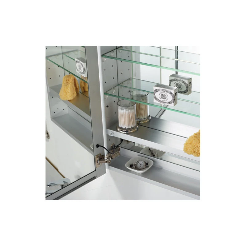 Afina Corporation Illume LED Backlit Medicine Cabinet, Hinge: Left 4 Afina Corporation Illume LED Backlit Medicine Cabinet, Hinge: Left - Image 2