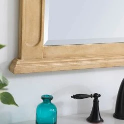 Elegant Furniture & Lighting 28X36" Traditional Antique Beige-Light Vanity Mirror -Laural Home Shop 8e611f4802833ef9 3995 w800 h800 b0 p0