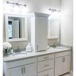 FrameMyMirror Porter White Framed Mirror, 20"x36" -Laural Home Shop 8e71bfc603ebbcca 3976 w800 h800 b0 p0