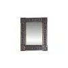 Fine Crafts & Imports Medium Brown Greca Tile Talavera Tin Mirror