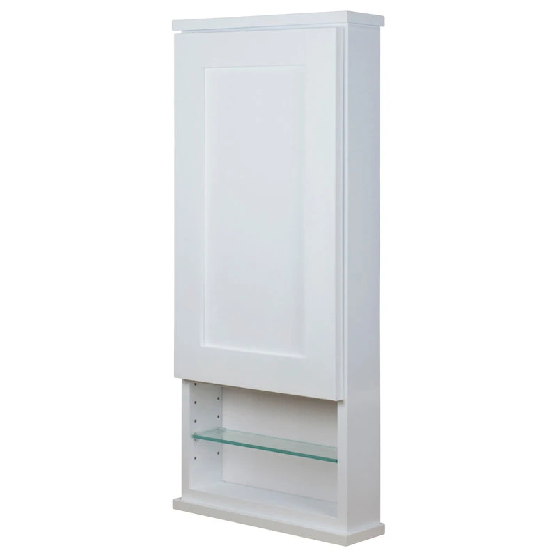 Timber Tree Cabinets 30" Orpheus On The Wall Cabinet With 12" Open Shelf 2.5" Deep 4 Timber Tree Cabinets 30" Orpheus On The Wall Cabinet With 12" Open Shelf 2.5" Deep - Image 2