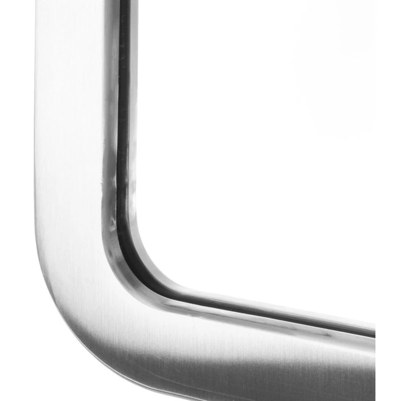 Head West, Inc. Head West Brushed Nickel Rounded Accent Mirror, 24x30" 6 Head West, Inc. Head West Brushed Nickel Rounded Accent Mirror, 24x30" - Image 4