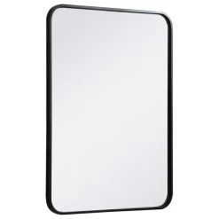 Elegant Furniture & Lighting Ellis Soft Corner Metal Rectangular Mirror, Black, 22"x30" 14 Elegant Furniture & Lighting Ellis Soft Corner Metal Rectangular Mirror, Black, 22"x30" -Laural Home Shop 8ff16ab500958f82 0964 w800 h800 b1 p0