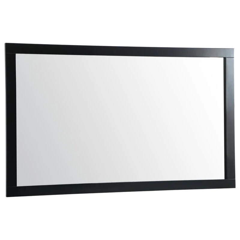Elegant Furniture & Lighting Alice Vanity Mirror, 60"x36", Black 8 Elegant Furniture & Lighting Alice Vanity Mirror, 60"x36", Black - Image 6