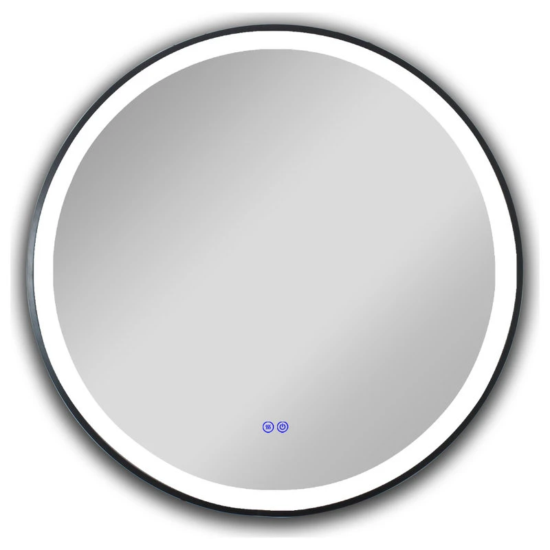 CHLOE Lighting, Inc. CHLOE Lighting LUMINOSITY Embedded Round TouchScreen LED Mirror 3 CHLOE Lighting, Inc. CHLOE Lighting LUMINOSITY Embedded Round TouchScreen LED Mirror