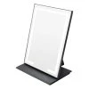 Impressions Vanity Company Lumiere Touch Pad Plus LED Makeup Mirror, Black, LED Striplight