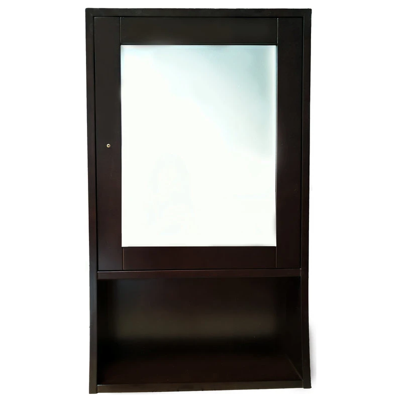 American Imaginations American Imagination 20"W Medicine Cabinet, Espresso 5 American Imaginations American Imagination 20"W Medicine Cabinet, Espresso - Image 3