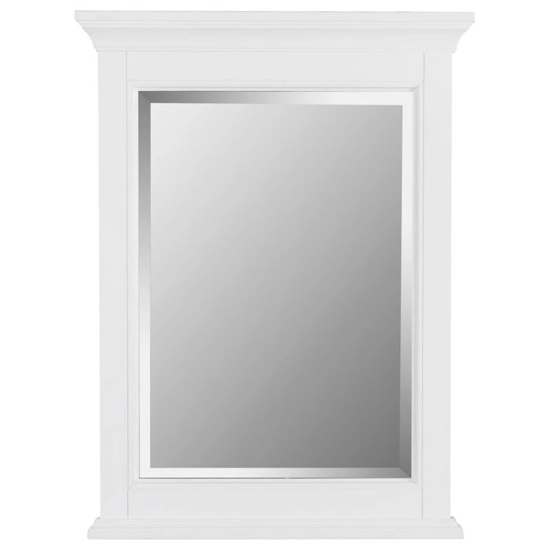 Miseno MM-TATI24 Tatianna 24" X 32" Framed Bathroom Mirror - White 5 Miseno MM-TATI24 Tatianna 24" X 32" Framed Bathroom Mirror - White - Image 3