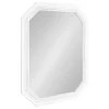 Uniek Palmer Wood Octagon Wall Mirror, White -Laural Home Shop 932143c80fb40ea0 5174 w800 h800 b1 p0