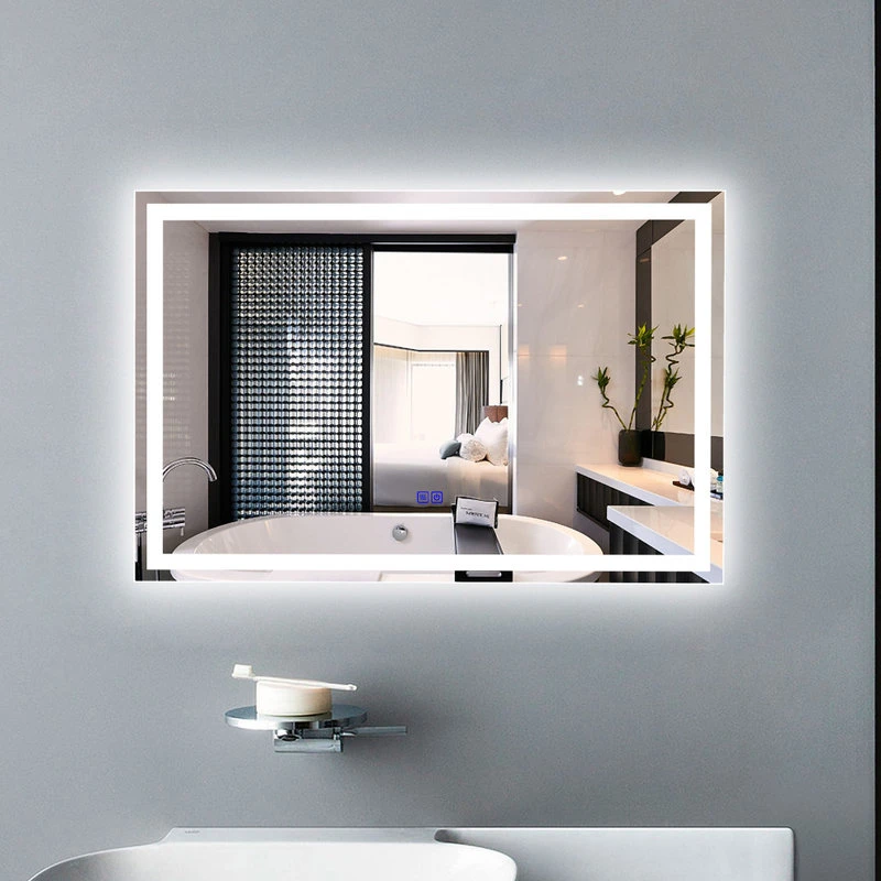 CHLOE Lighting, Inc. CHLOE Lighting LUMINOSITY Rectangular TouchScreen LED Mirror 15 CHLOE Lighting, Inc. CHLOE Lighting LUMINOSITY Rectangular TouchScreen LED Mirror - Image 13