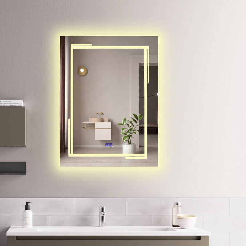 CHLOE Lighting, Inc. CHLOE Lighting LUMINOSITY Rectangular TouchScreen LED Mirror 16 CHLOE Lighting, Inc. CHLOE Lighting LUMINOSITY Rectangular TouchScreen LED Mirror - Image 14