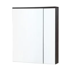 InFurniture Inc., Medicine Cabinet, Dark Paulownia Wood, Textured Finish, 29.5" -Laural Home Shop 95a1fae70aea453d 9528 w800 h800 b1 p0