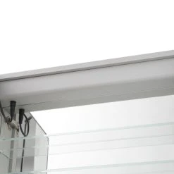 AQUADOM Royale Basic Bathroom Led Lighted Medicine Cabinet 30"x30"x5" 16 AQUADOM Royale Basic Bathroom Led Lighted Medicine Cabinet 30"x30"x5" -Laural Home Shop 96f126990fb03074 7353 w800 h800 b0 p0