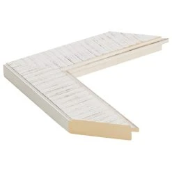 FrameMyMirror Huntington Framed Wall Mirror, White, 36"x36" -Laural Home Shop 9761908e03ebb4ea 1969 w800 h800 b1 p0