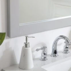 Elegant Furniture & Lighting Anderson Rectangle Vanity Mirror 27", Gray -Laural Home Shop 9791992f0095925a 9070 w800 h800 b0 p0