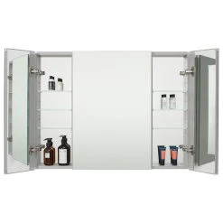 AQUADOM Royale Bathroom Medicine Cabinet 3X Magnifying Mirror 40"x30"x5" -Laural Home Shop 97a1cc100e221e04 9386 w800 h800 b1 p0