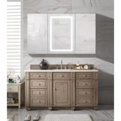 Krugg Reflections 60"x36" LED Medicine Cabinet, Dimmer/Defog, Makeup Mirror, And USB, Light Left 13 Krugg Reflections 60"x36" LED Medicine Cabinet, Dimmer/Defog, Makeup Mirror, And USB, Light Left -Laural Home Shop 97c14c460c62f87f 8503 w800 h800 b0 p0