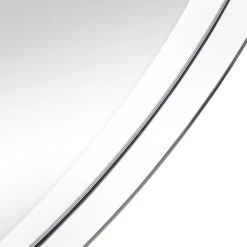 Empire Art Direct Ultra Stainless Steel Round Wall Mirror- 30"x30", Polished Silver -Laural Home Shop 98c111a80040c0f0 4791 w800 h800 b0 p0